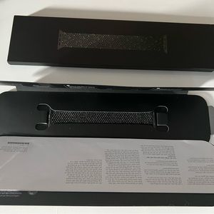 Braided Solo Loop Apple Watch Band, black unity band braided 41 mm (size 6 band)